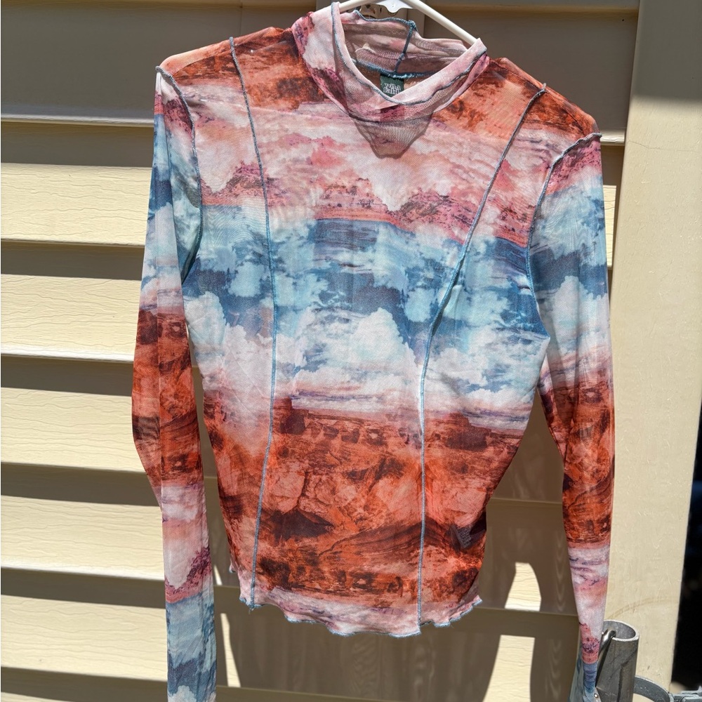 Colorful Long Sleeve Top